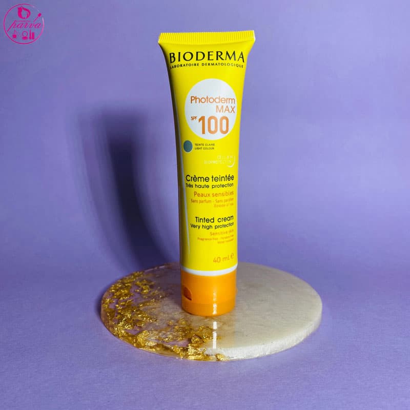کرم ضد آفتاب بیودرما SPF 100 رنگی فتودرم مکس