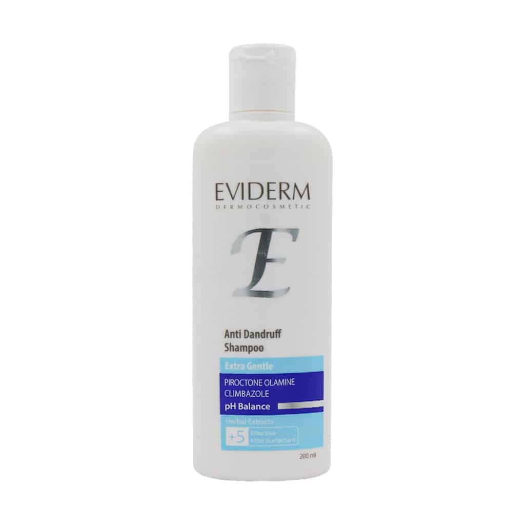 شامپو اویدرم مناسب موهای دارای شوره ( فوق ملایم) Eviderm
