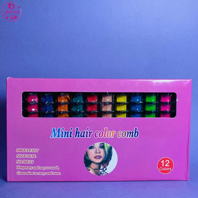 گچ مو رنگی شانه دار