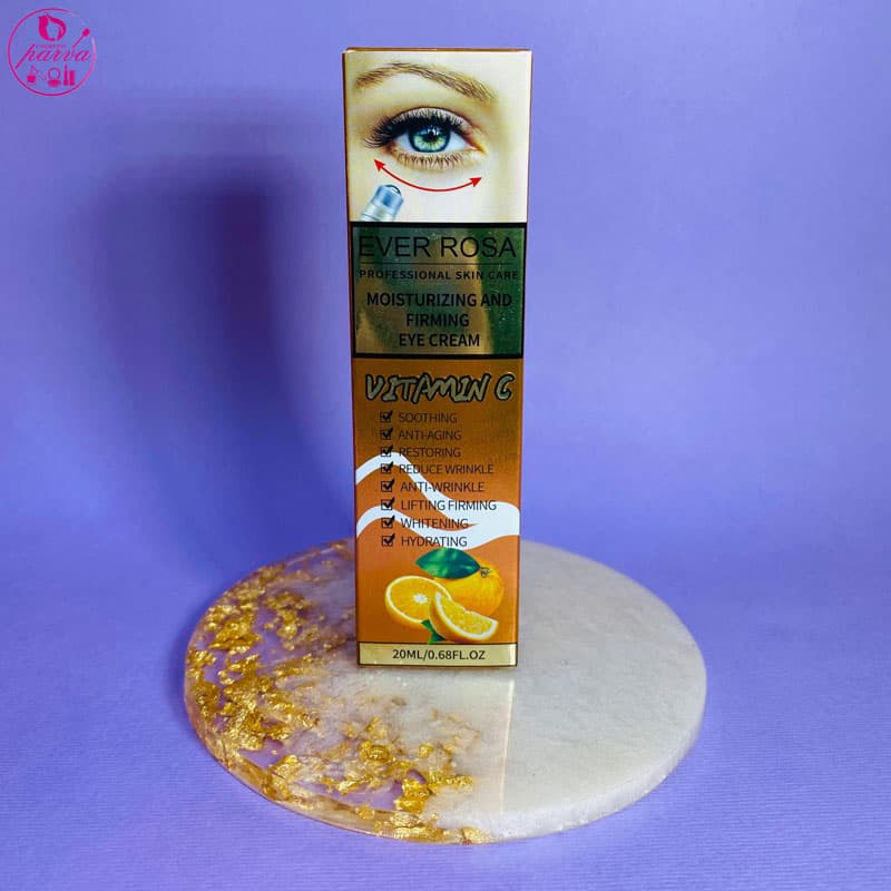 کرم دور چشم غلطکی ویتامین سی اور روسا — تصویر ۲