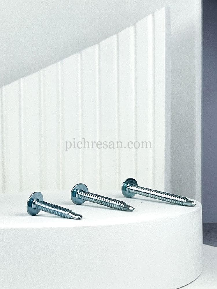 پیچ سرمته واشردار 2سانت 3/4*8 بسته 900عددی