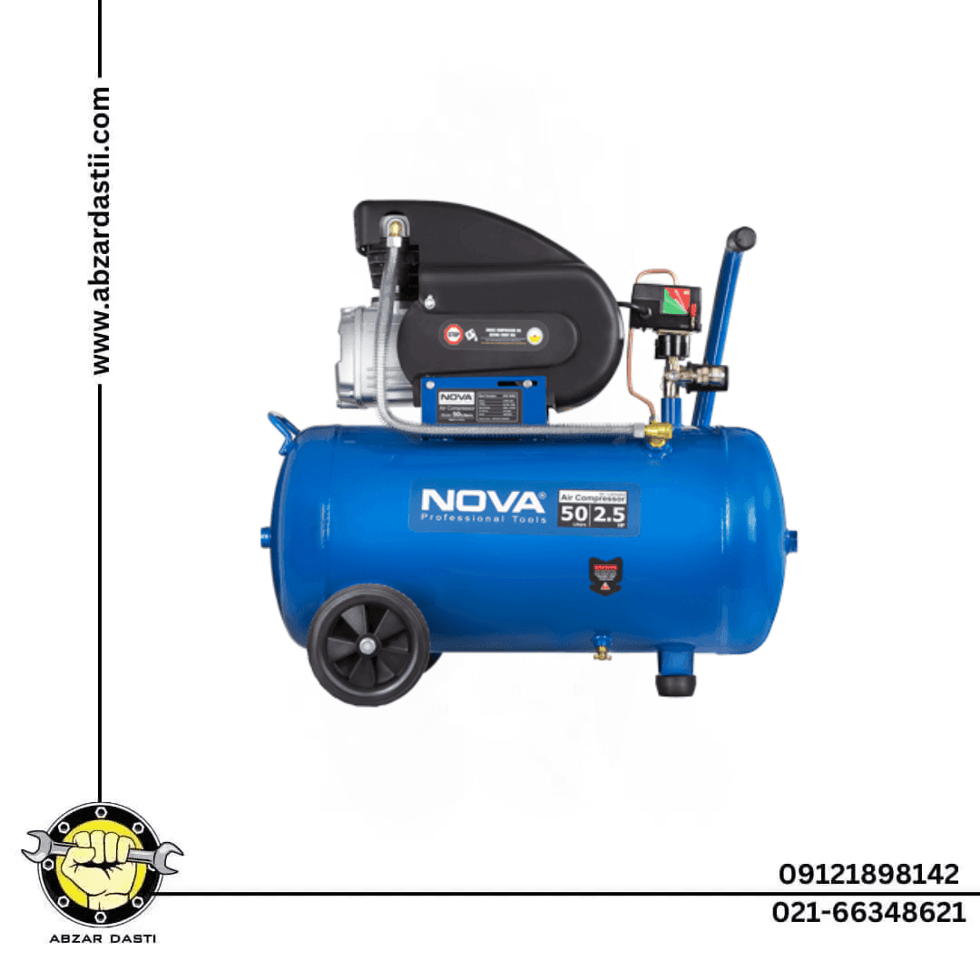 کمپرسور باد نووا 50 لیتر مدل NTA-9050