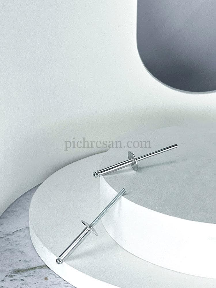 میخ پرچ سرپهن 12*5 بسته 500عددی