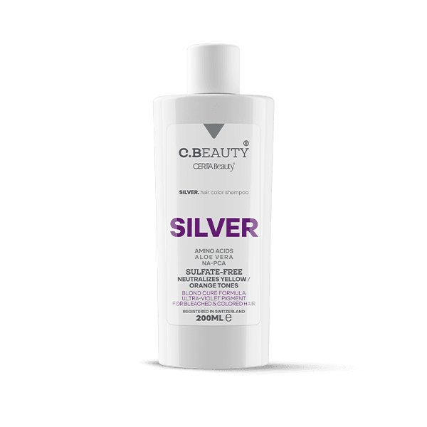 شامپو رنگساژ سیلور سریتا بیوتی CERITA BEAUTY SILVER SHAMPOO — تصویر ۲