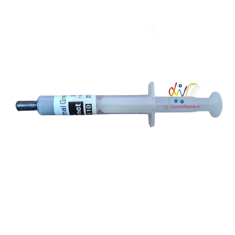 خمیر سیلیکون سرنگی ای نت مدل KH110 3 گرمی