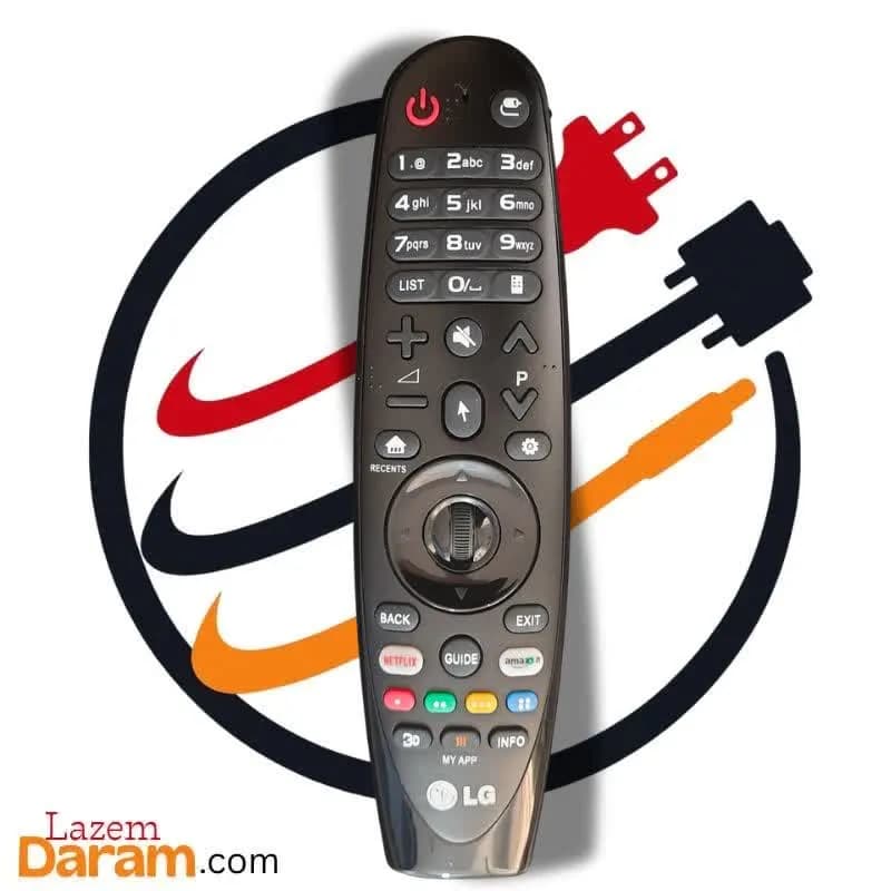 ریموت کنترل ایرموس تلویزیون ال‌جی مدل RM-G3900 V2 (جایگزین مجیک ریموت)