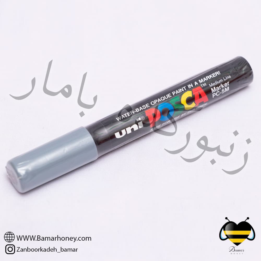 ماژیک ملکه پوسکا رنگ طوسی(posca)