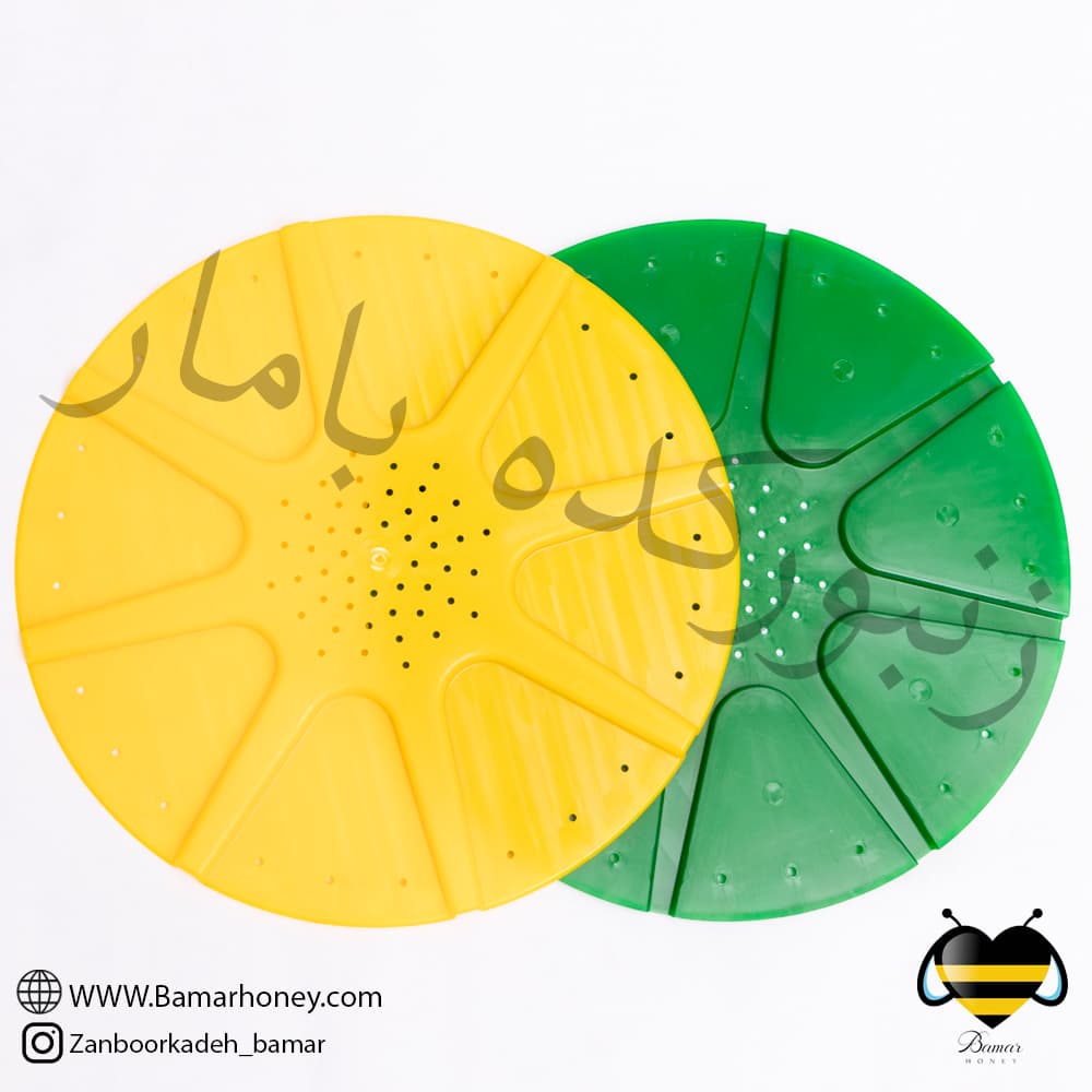 دریچه یک طرفه ستاره‌ای هفت گوهر | برداشت آسان عسل بدون آسیب به زنبور