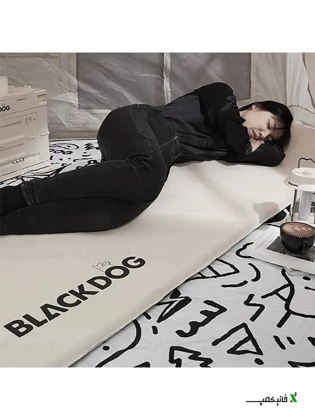 زیرانداز کیسه خواب بالش دار BLACK DOG مدل BD-CQD002