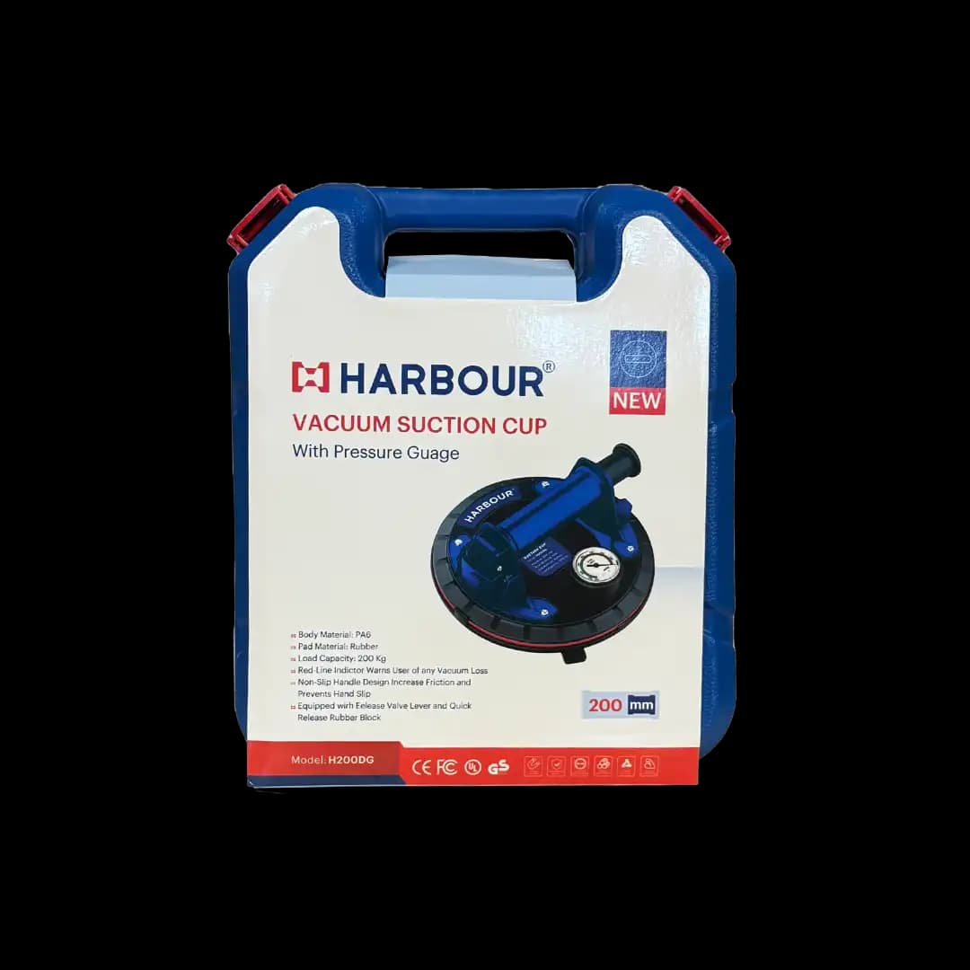 قاپک سنگ و شیشه پمپی گیج دار هاربر H200DG — تصویر ۳
