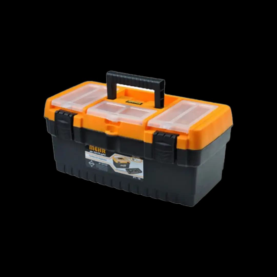 جعبه ابزار پلاستیکی 41 سانتی متر مهر مدل PT-16