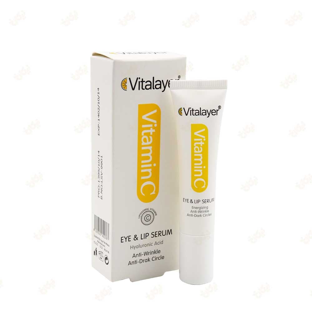 سرم دور چشم و لب ویتامین سی ویتالیر 15ml
