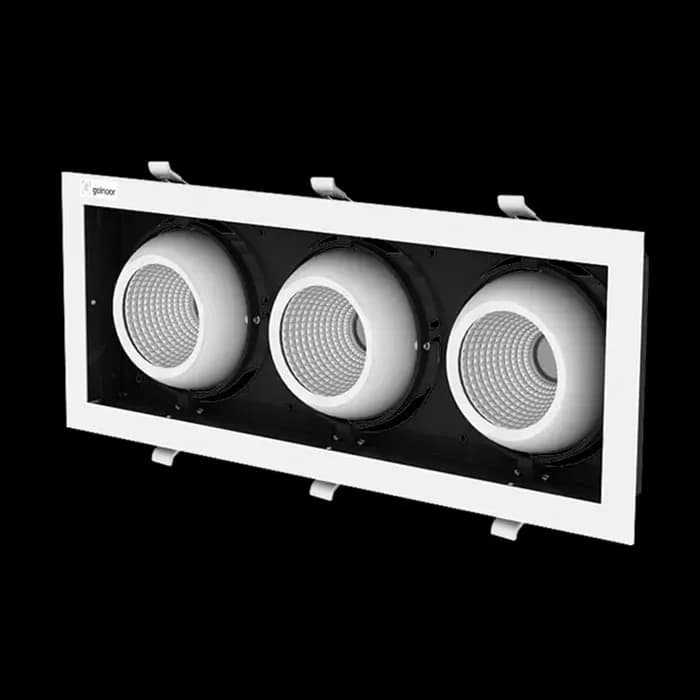 چراغ سقفی توکار 90 وات LED گلنور مدل پیکسل