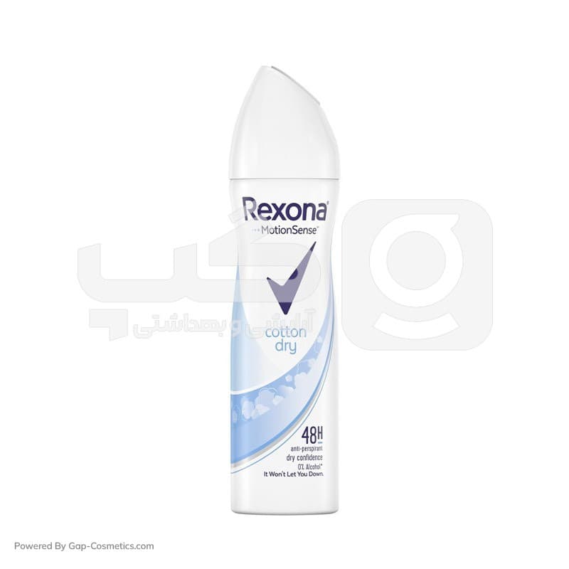 ضد تعريق رکسونا REXONA كوتون دراي حجم 200 میلی لیتر