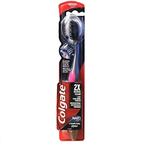 مسواک کولگیت 360 درجه مدل Charcoal