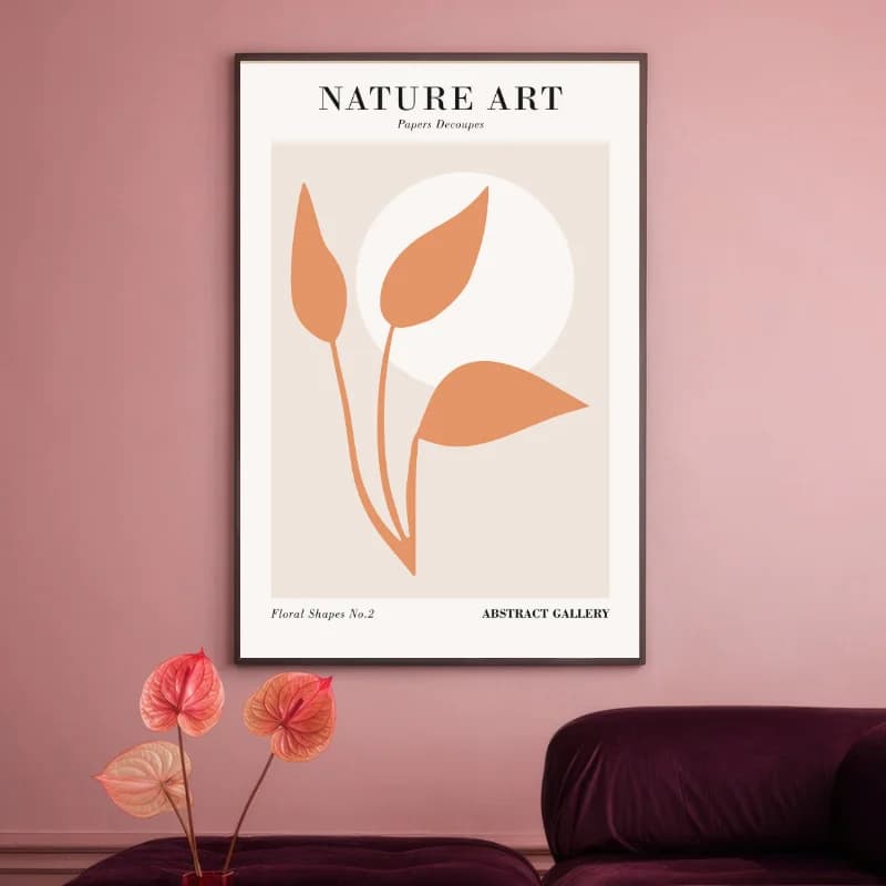 تابلو و پوستر بوتانیکال طرح Nature Art شماره 5 — تصویر ۳