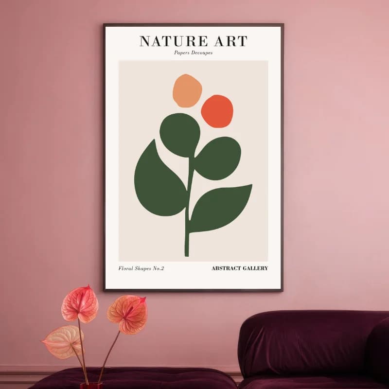 تابلو و پوستر بوتانیکال طرح Nature Art شماره 4 — تصویر ۳