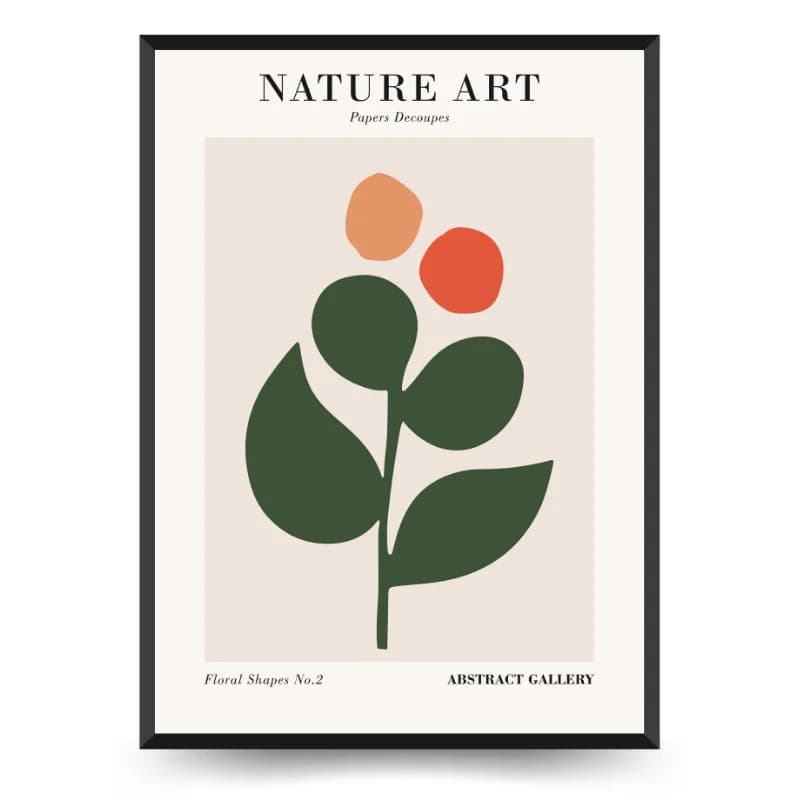 تابلو و پوستر بوتانیکال طرح Nature Art شماره 4 — تصویر ۲