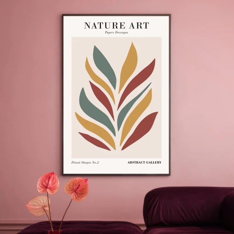 تابلو و پوستر بوتانیکال طرح Nature Art شماره 3 — تصویر ۳