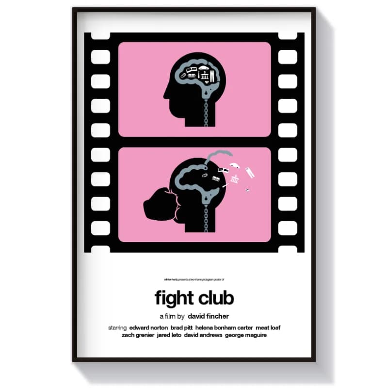 تابلو و پوستر سینمایی فیلم Fight Club