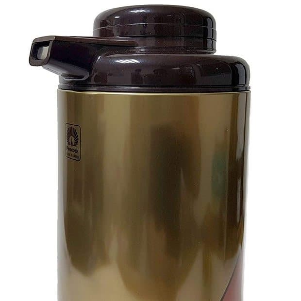 فلاسک پیکوک ژاپن مدل سرپیچی گنجایش 1 لیتر اصل در دو رنگ نارنجی و آبی(ارسال فوری برای تهران) — تصویر ۵