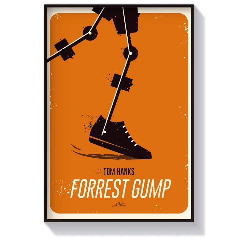 تابلو و پوستر سینمایی طرح فیلم Forrest Gump
