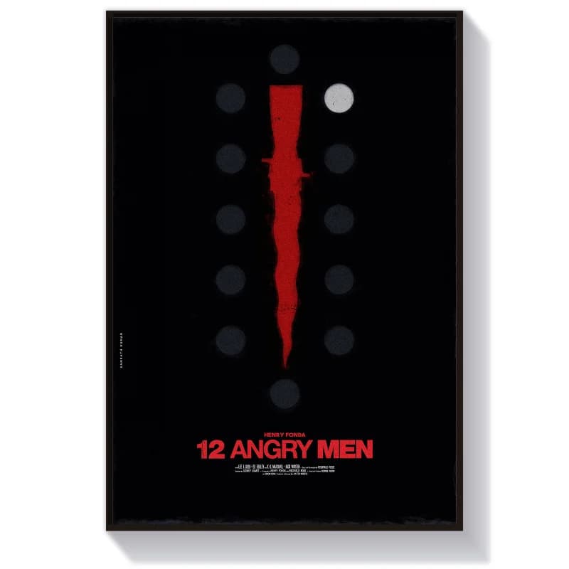 تابلو و پوستر سینمایی فیلم 12 Angry Men