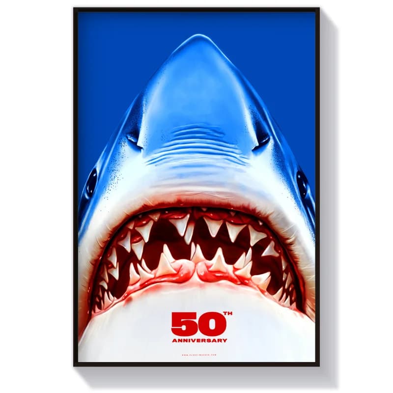 تابلو و پوستر سینمایی طرح فیلم Jaws