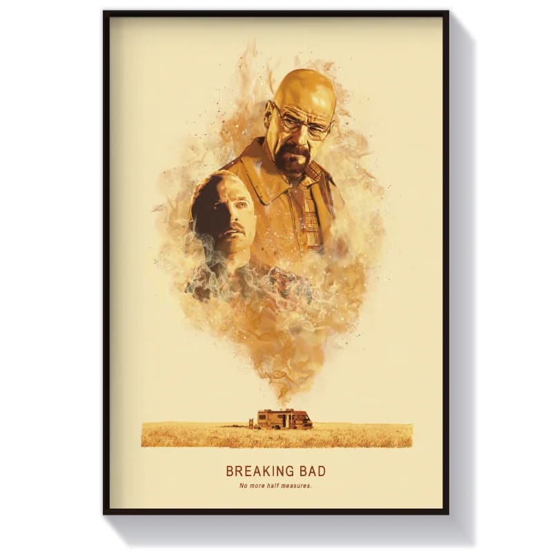 تابلو و پوستر سینمایی طرح سریال Breaking Bad