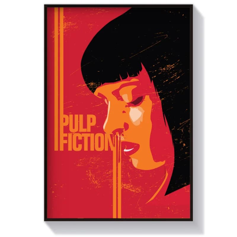 تابلو و پوستر سینمایی مدل فیلم Pulp Fiction