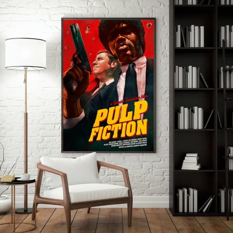 تابلو و پوستر سینمایی طرح فیلم Pulp Fiction — تصویر ۳