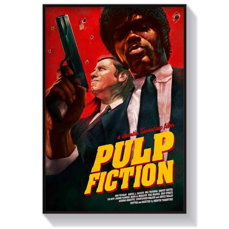 تابلو و پوستر سینمایی طرح فیلم Pulp Fiction