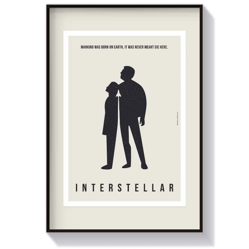 تابلو و پوستر سینمایی طرح فیلم Interstellar