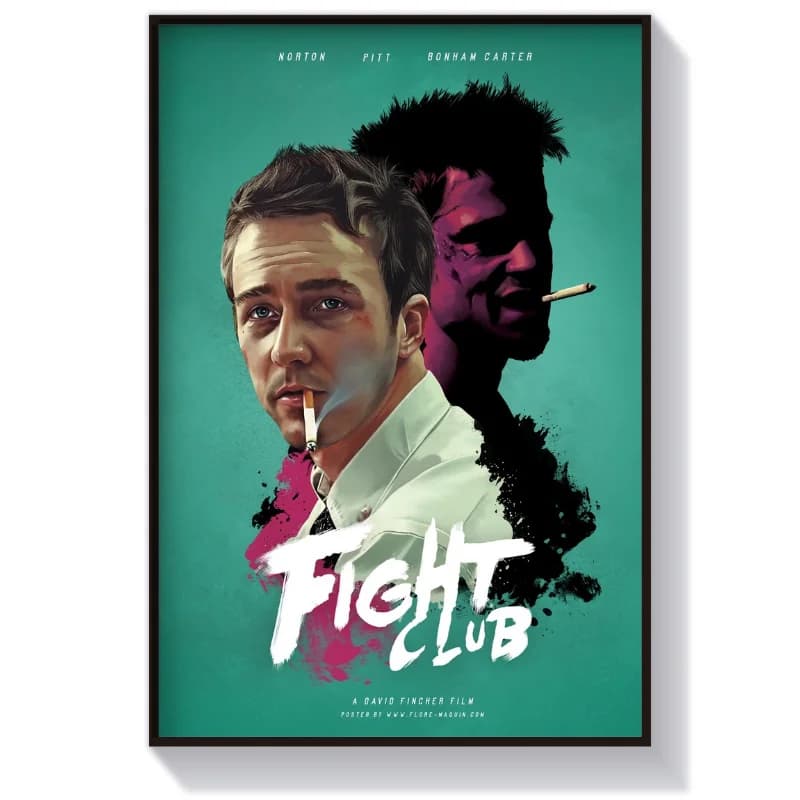 تابلو و پوستر سینمایی طرح فیلم فایت کلاب — تصویر ۲