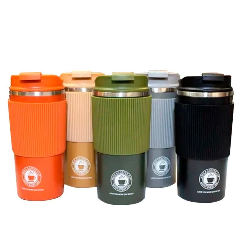 تراول ماگ دور سلیکونی 500ml