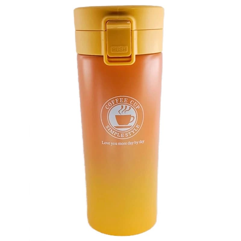 تراول ماگ 500ml قفل دار طرح پاستیلی — تصویر ۲