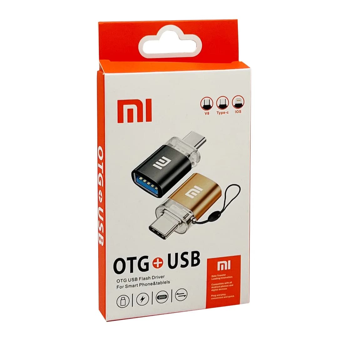 رابط OTG تایپ سی پکدار MI
