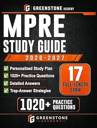 و دانلود نسخه کامل کتاب زبان اصلی MPRE Study Guide 2026–2027: Exam Review with Personalized Study Plan, 1020+ Practice Questions, 17 Full-Length Exams, Detailed Answer Explanations, and Trap-Answ