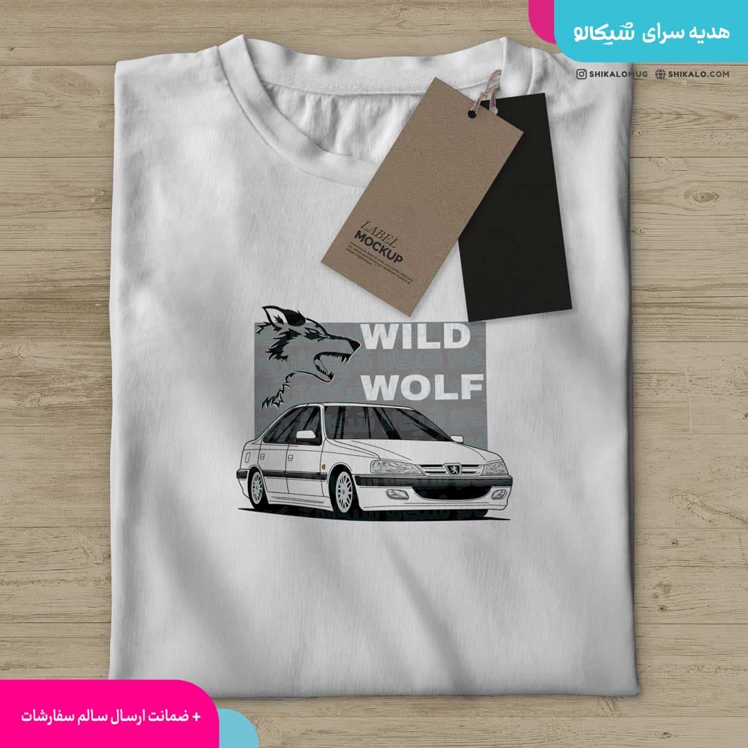 تیشرت پارس wolf — تصویر ۴
