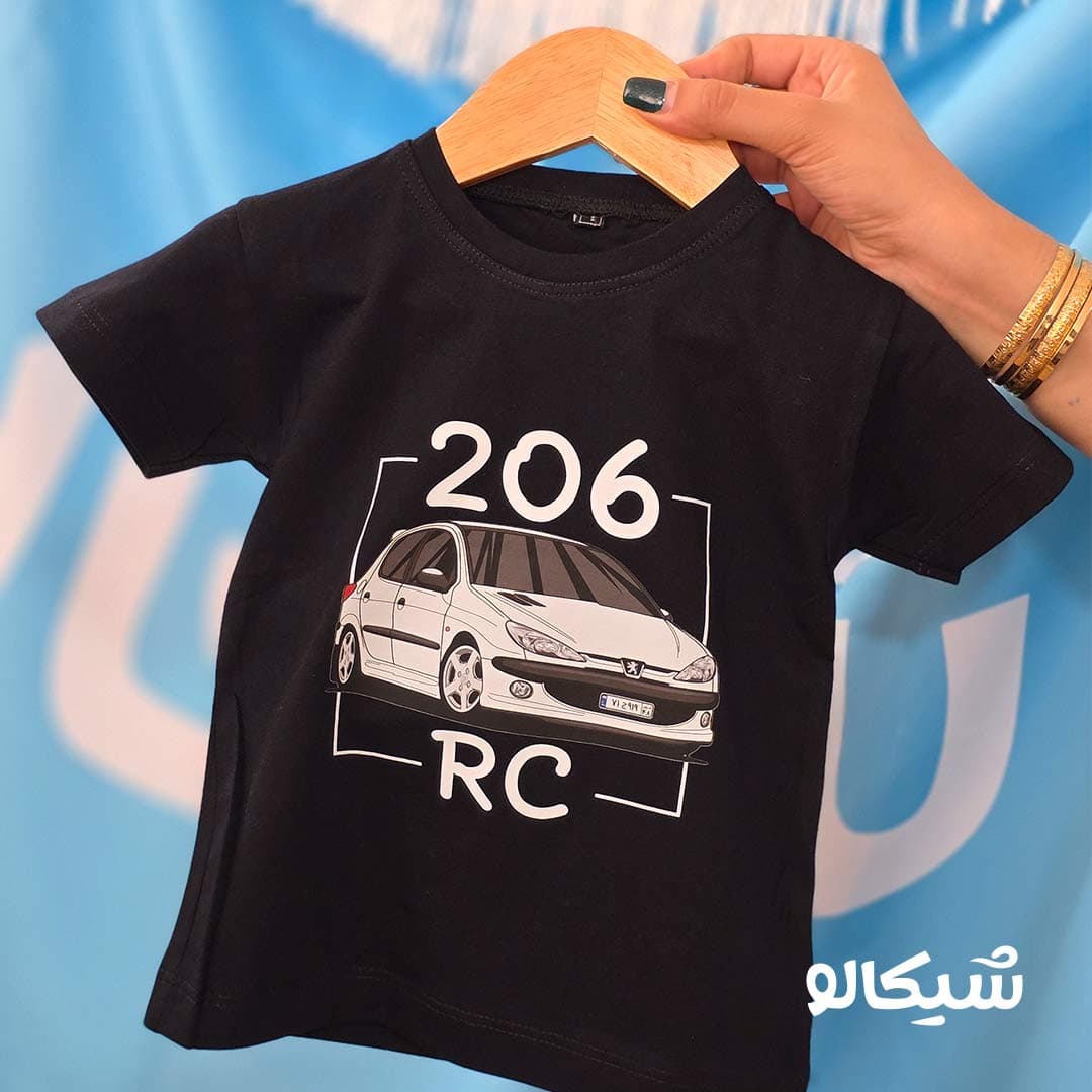 تیشرت پژو 206 آر سی — تصویر ۳