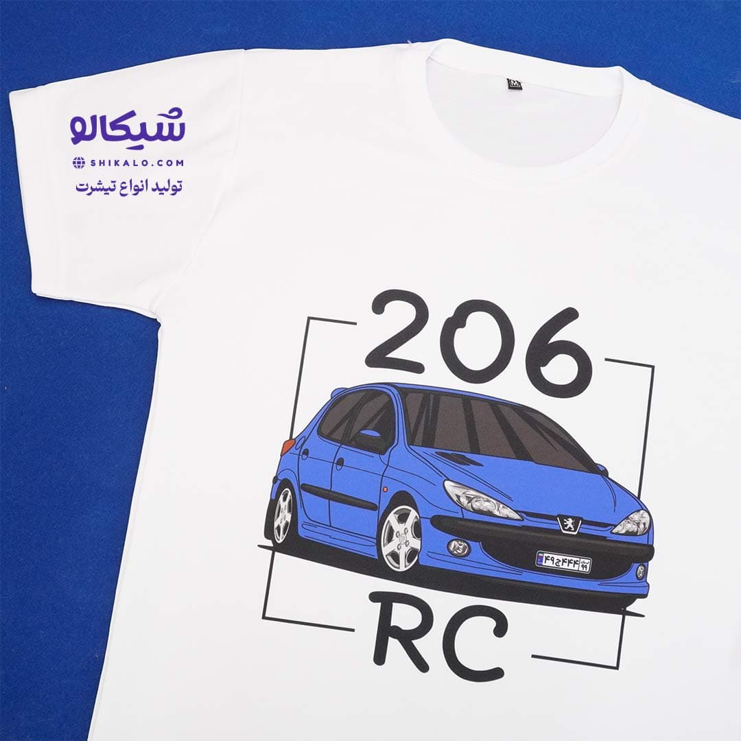 تیشرت پژو 206 آر سی — تصویر ۲