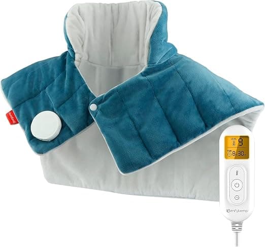 پد گرمایشی برقی شانه و گردن کامفی‌تمپ ۱ کیلوگرمی قابل شستشو با ۹ سطح دما | Comfytemp Heat Cape