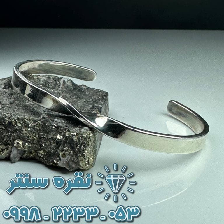 خلخال تمام نقره فاخر و سنگین