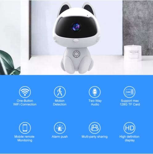 دوربین امنیتی وای‌فای V380 Pro با مکالمه صوتی دوطرفه