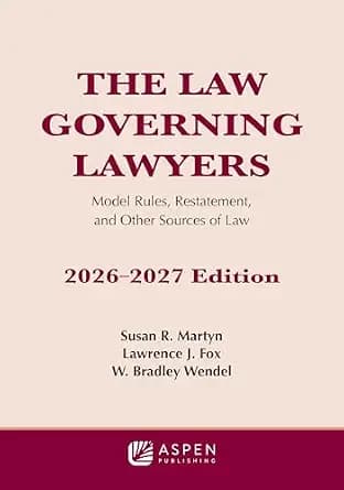 و دانلود نسخه کامل کتاب زبان اصلی The Law Governing Lawyers: Model Rules, Restatement, and Other Sources of Law 2026-2027 (Supplements) PDF | دانلود کتاب خارجی — تصویر ۲