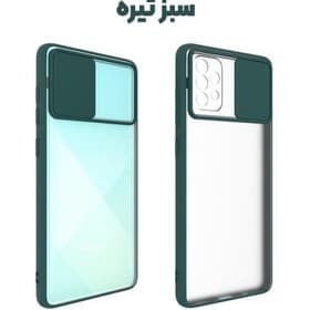 قاب محافظ پشت مات محافظ لنزدار کشویی سامسونگ A32 5G — تصویر ۳