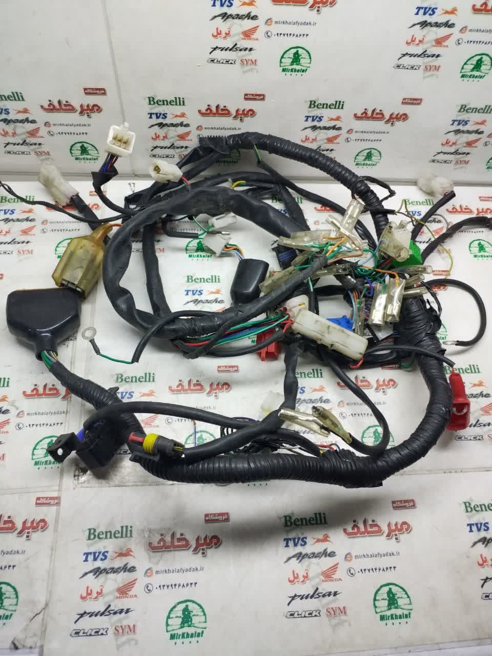 سیم کشی کامل هوندا انژکتور استارتی