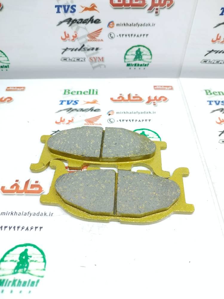 لنت ترمز جلو موتور sym گالکسی na و nh و لوکی 185 lucky vf3 (شرکتی)