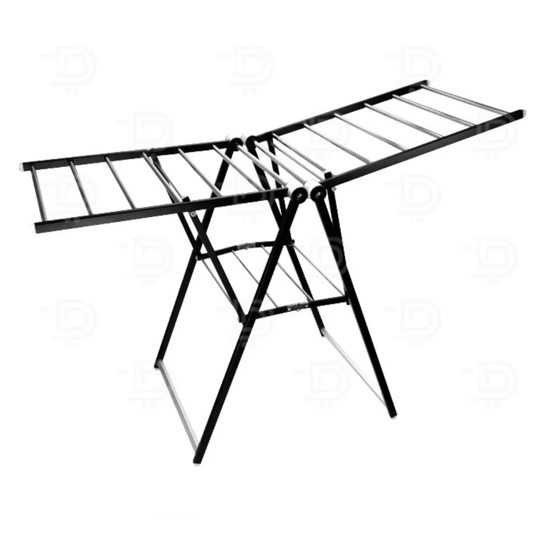 بند رخت مشکی/استیل ریور کد 8439