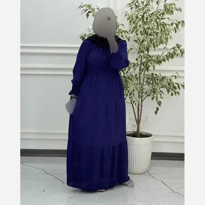 ساحلی خسته کش آستین بلند ململ نخی اورجینال فری سایز — تصویر ۶
